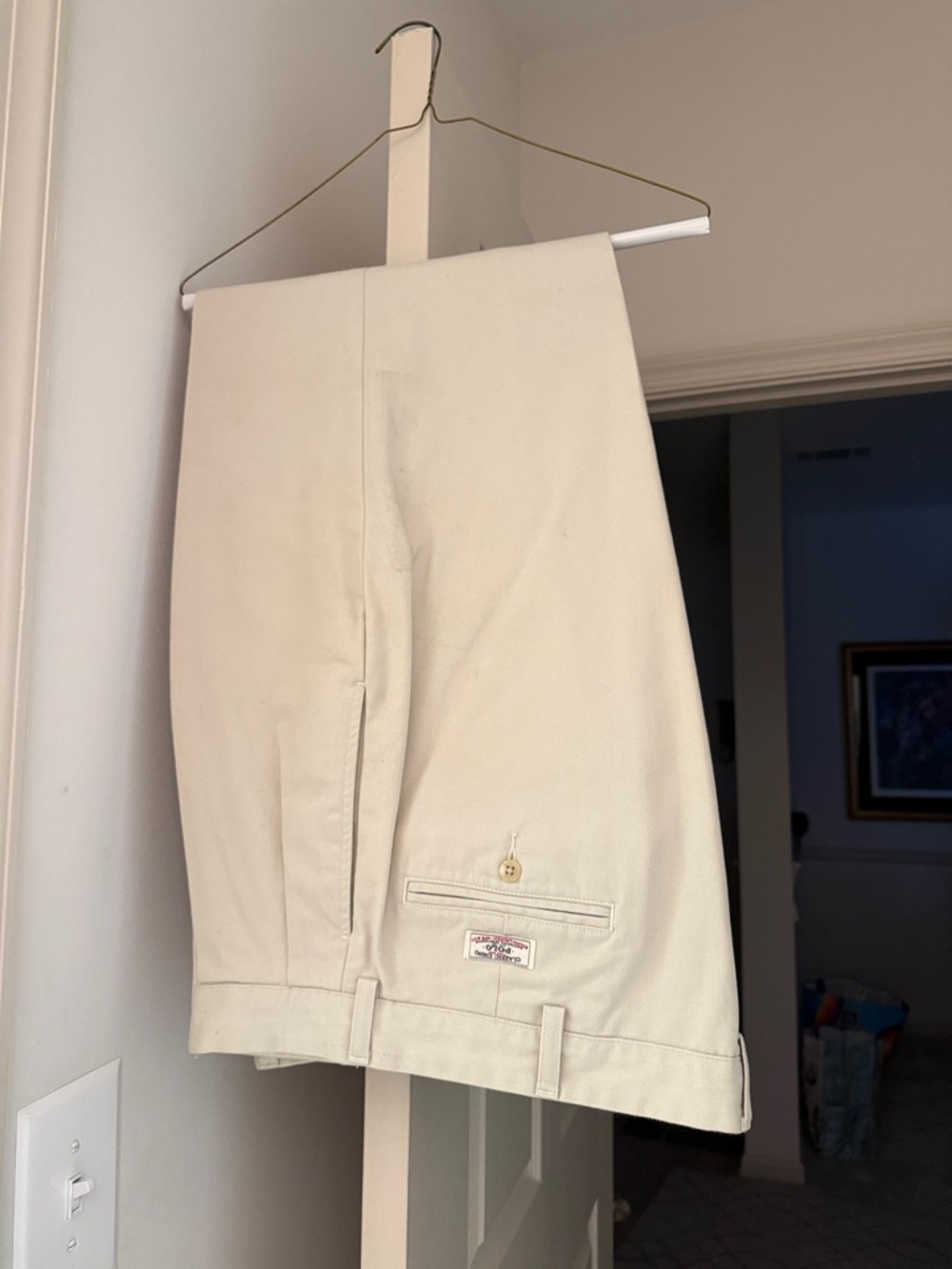 Polo by Ralph Lauren Men's Khaki Chinos - Cream